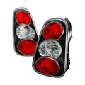 Overtime Altezza Tail Light for 01 to 04 Mini Cooper- Black - 12 x 16 x 18 in. OV3197507